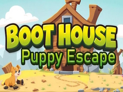 खेल Boot House Puppy Escape