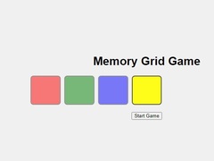 खेल Memory Grid