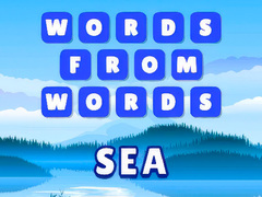 खेल Words from words: Sea