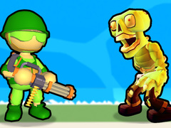 खेल Destruction of Stickman Zombie