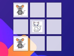 खेल Tic-tac-toe Mouse Vs Cat