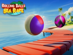 खेल Rolling Balls Sea Race