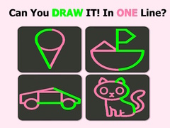 खेल Brain Test: One Line Draw Puzzle