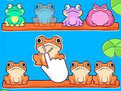 खेल Sorting frogs