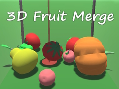 खेल 3D Fruit Merge