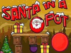 खेल Santa In a Pot