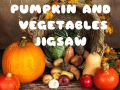 खेल Pumpkin and Vegetables Jigsaw