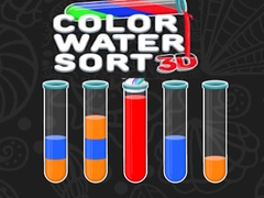 खेल Color Water Sort 3D