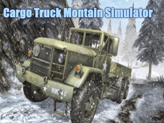 खेल Cargo Truck Montain Simulator