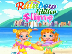 खेल Rainbow Glitter Slime