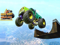 खेल Mega ramp Monster truck 