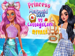 खेल Princess Cottage Core vs Mermaid Core Rivals