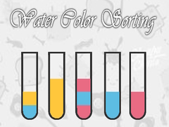 खेल Water Color Sorting