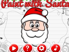 खेल Paint With Santa