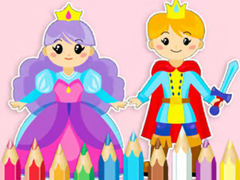 खेल Coloring Book: Sweet Royal Date