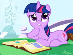 खेल Jigsaw Puzzle: Studious Twilight Sparkle