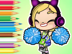 खेल Coloring Book: Avatar World Cheerleader