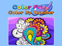 खेल Color Fan: Color By Number