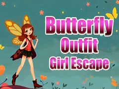 खेल Butterfly Outfit Girl Escape