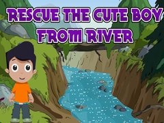 खेल Rescue the Cute Boy from River