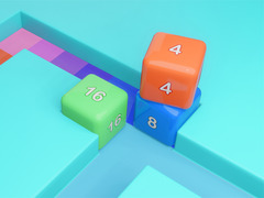 खेल Maze Cube 2048