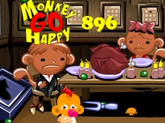 खेल Monkey Go Happy Stage 896