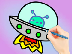 खेल Coloring Book: Galaxy Wander