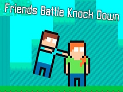 खेल Friends Battle Knock Down