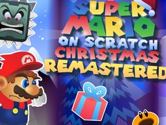 खेल Super Mario on Scratch Christmas Remastered