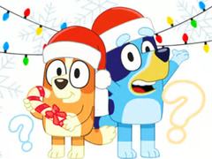 खेल Kids Quiz: Bluey Christmas Quiz