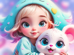 खेल Jigsaw Puzzle: Sweet Baby