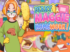 खेल Diary Maggie Homework!