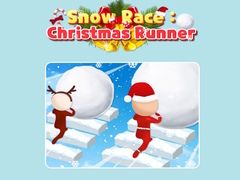 खेल Snow Race: Christmas Runner 