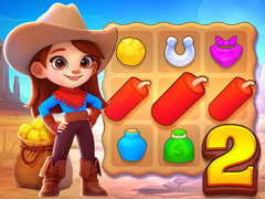 खेल Wild West Match 2: The Gold Rush