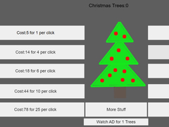 खेल Christmas Tree Clicker