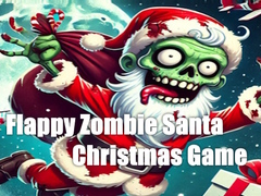 खेल Flappy Zombie Santa Christmas Game