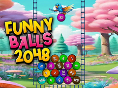 खेल Funny Balls 2048