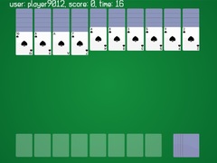 खेल Spider Solitaire Classic Ver