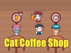 खेल Cat Coffee Shop