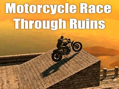 खेल Motorcycle Race Through Ruins