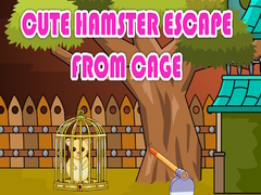 खेल Cute Hamster Escape from Cage