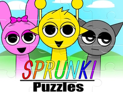 खेल Sprunki Puzzles