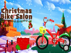 खेल Christmas Bike Salon