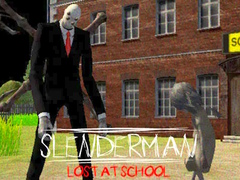 खेल Slenderman Lost at School