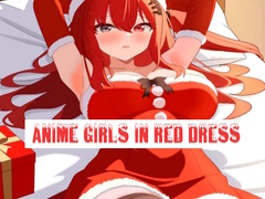 खेल Anime Girls In Red Dress Tile Puzzle