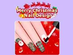 खेल Merry Christmas Nail Design