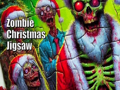 खेल Zombie Christmas Jigsaw