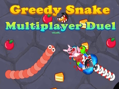 खेल Greedy Snake Multiplayer Duel