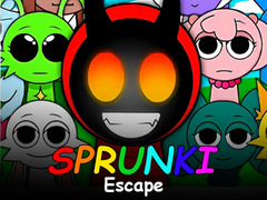 खेल Sprunki 3D Escape