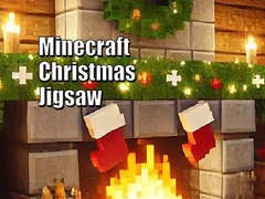 खेल Minecraft Christmas Jigsaw